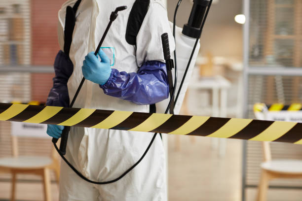 Professional Biohazard technician working in Roselle Park, NJ